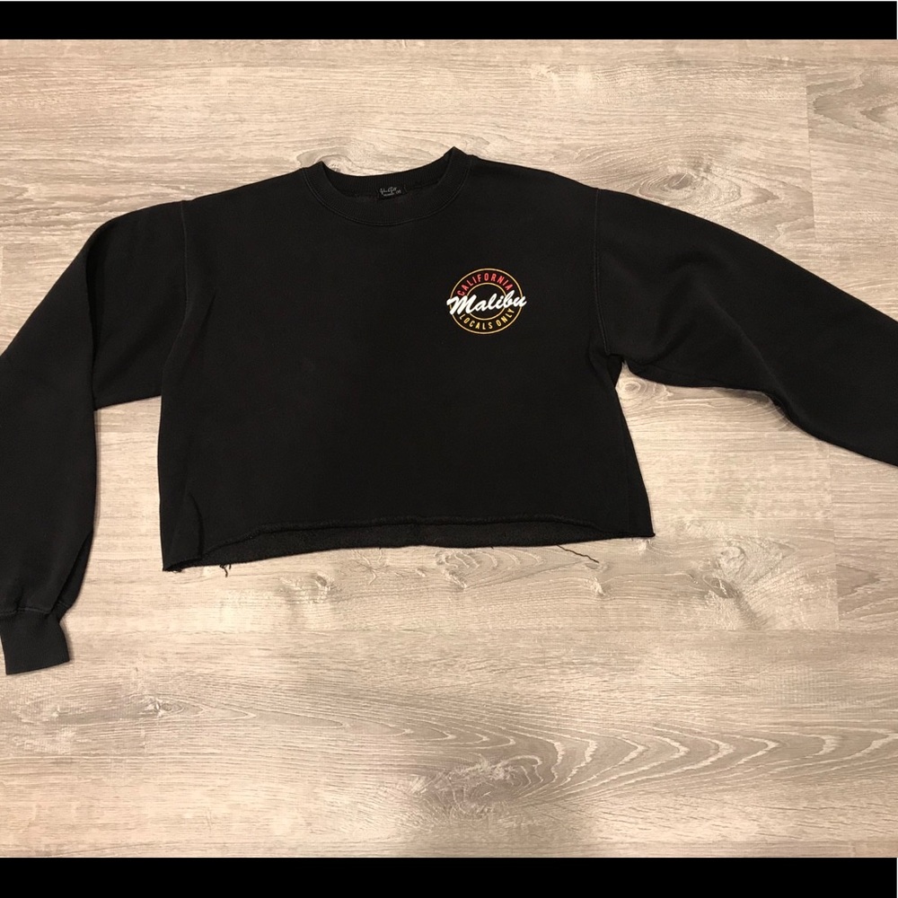 Brandy Melville cropped sweatshirt